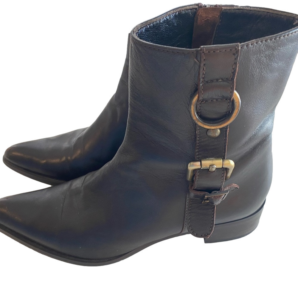 🇮🇹 ingledews Italian collection by Franco russo women’s ankleboot👢size37.5 Br